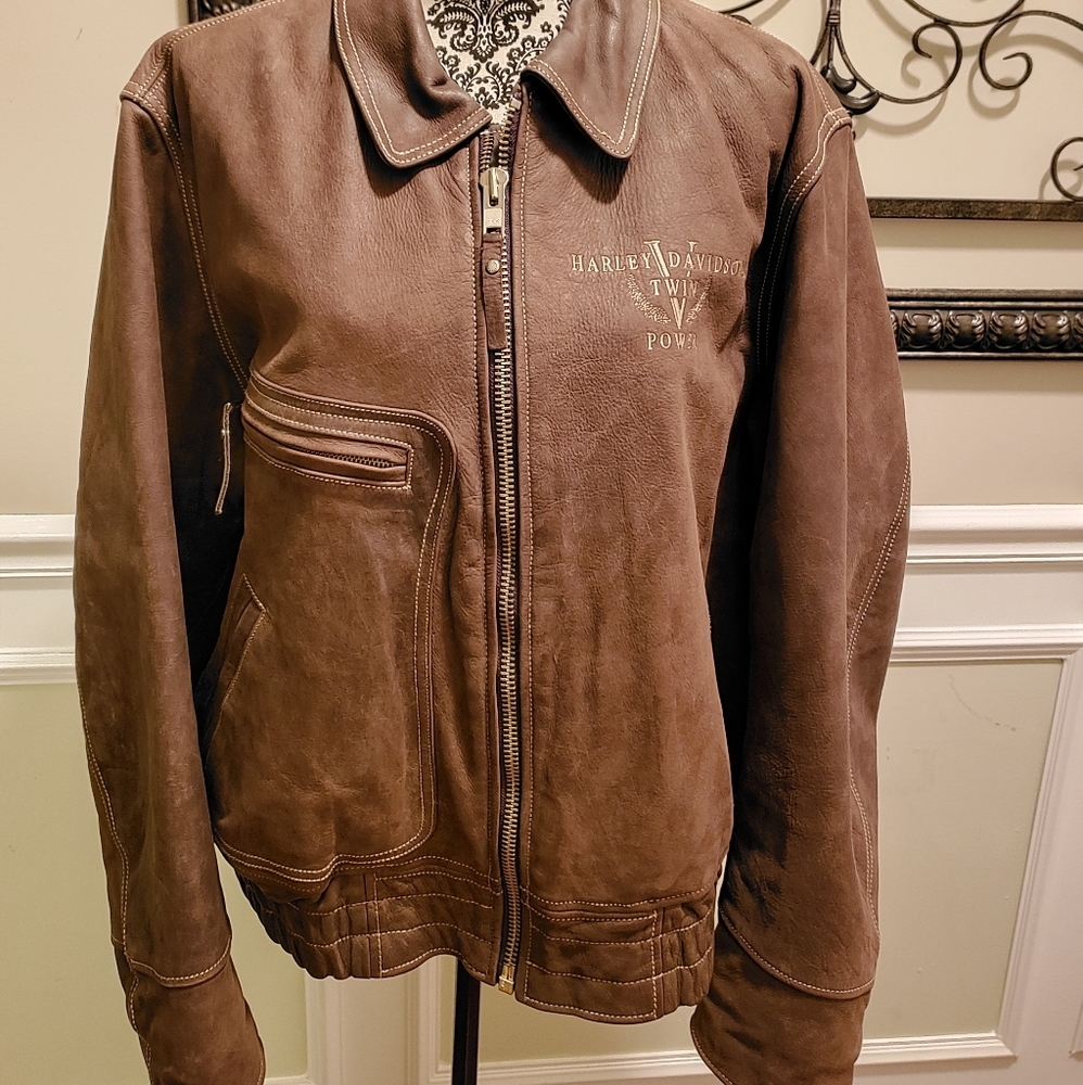 Men's Leather Harley Davidson jacket
